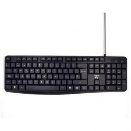 Ewent ew3001 teclado escritura silenciosa usb