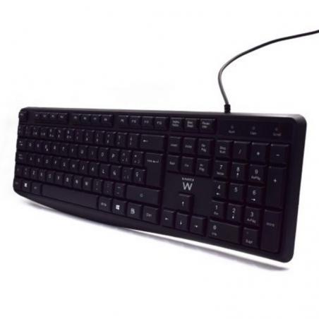 Ewent ew3001 teclado escritura silenciosa usb