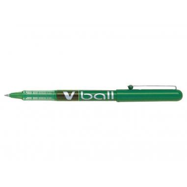 Pilot Boligrafo de tinta liquida V Ball 05 Rollerball - Punta de bola redonda 0.5mm - Trazo 0.3mm - Color Verde