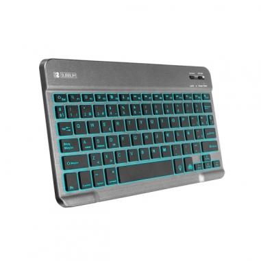 Subblim Teclado retroiluminado BT - 6mm de grosor - Conectividad Bluetooth 3.0 - Teclas de alta precisión - Batería Li-ion recar