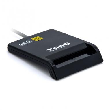 Tooq lector de tarjetas dnie usb 2.0 negro