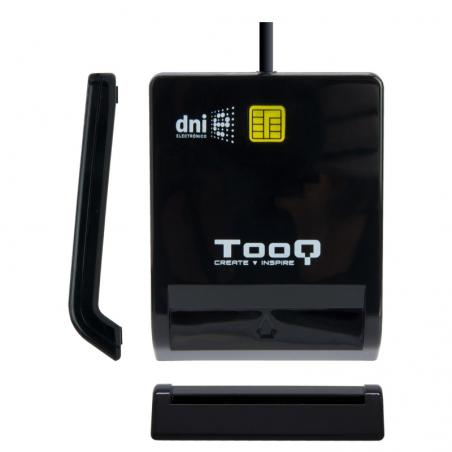 Tooq lector de tarjetas dnie usb 2.0 negro