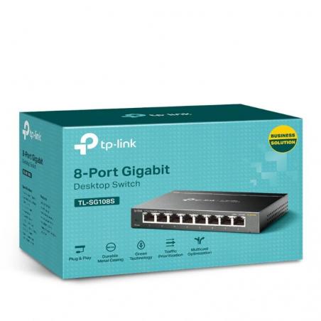 Tp-link tl-sg108s switch 8xgb rj45 metal