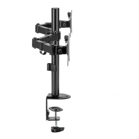 Iggual spm02 soporte pinza 2 monitores 17"-32"