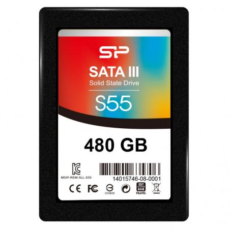 Sp slim s55 ssd 480gb 2.5" 7mm sata3