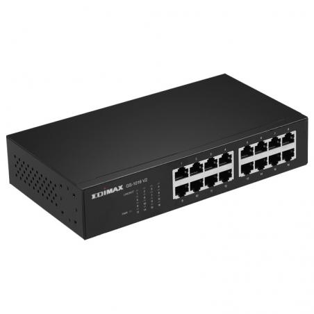 Edimax gs-1016 v2 16-port gbe switch desk/rack