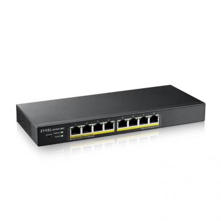 Zyxel gs1915-8ep smart switch 8xgbe poe 60w nebula