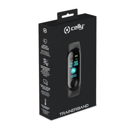 Celly pulsera fitband monitor actividad negra