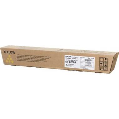 Ricoh Aficio MP-C2503SP/MP-C2003SP/MP-C2011SP Amarillo Cartucho de Toner Original - 841929