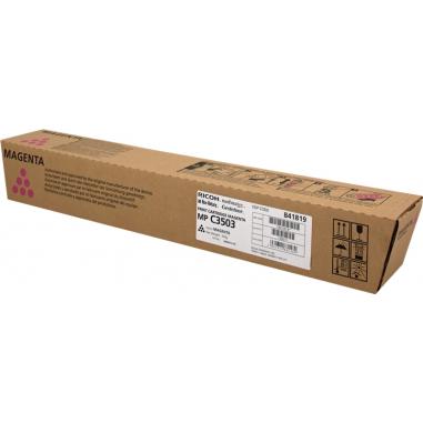 Ricoh Aficio MP-C3003/MP-C3004/MP-C3503/MP-C3504/MP-C4504/MP-C5504/MP-C6004 Magenta Cartucho de Toner Original - 841819/841815