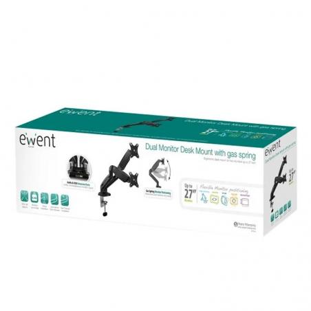 Ewent ew1516 sop.tv mesa gas 2 moni.27-34" usb-mic