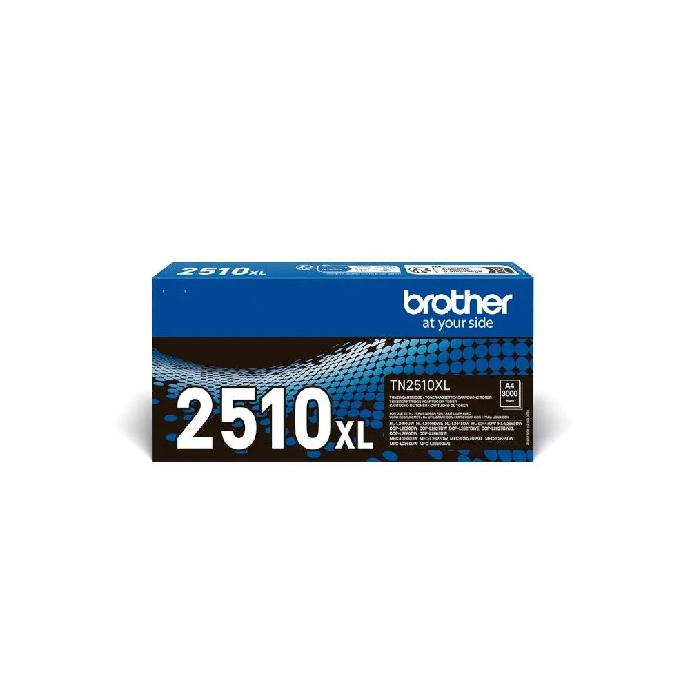 Brother tóner tn2510xl negro