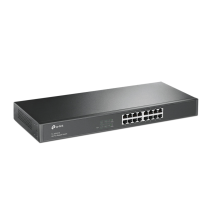 TP-Link TL-SG1016 No administrado Gigabit Ethernet (10/100/1000) 1U Negro