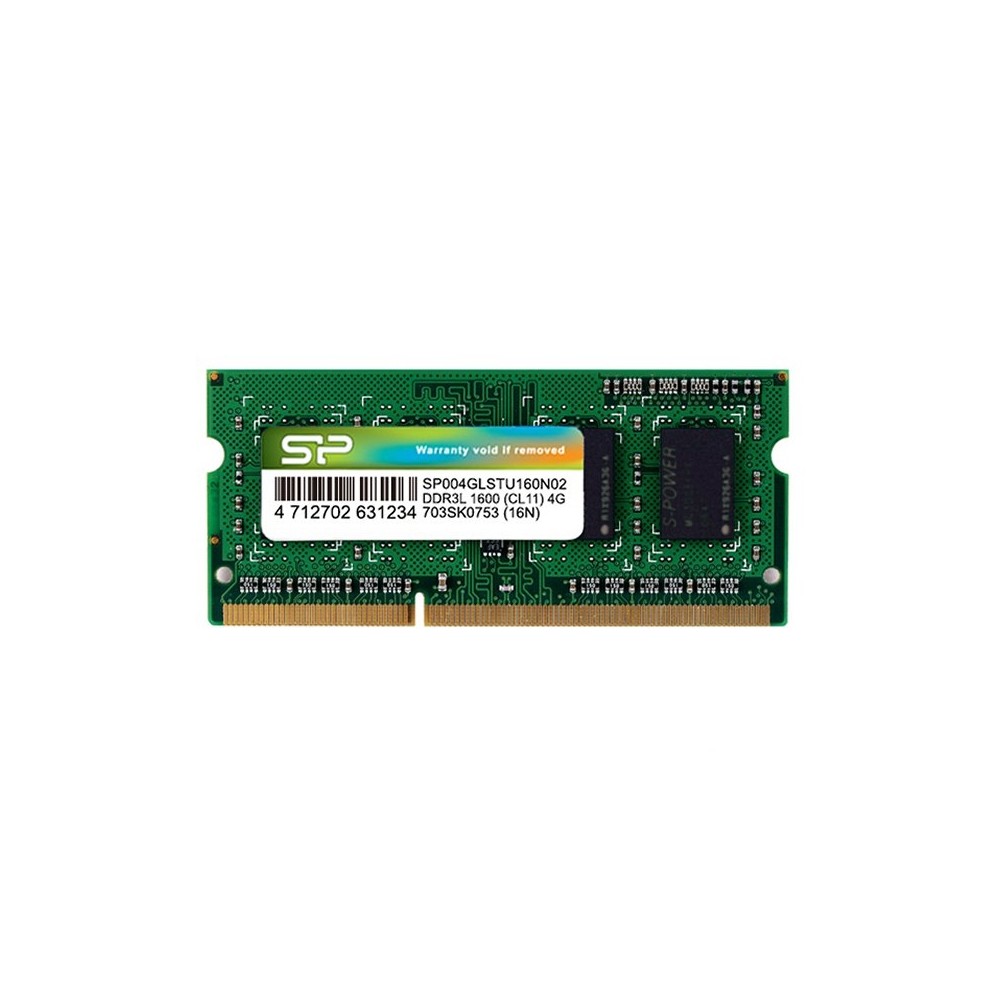 Sp sp004glstu160 sodim 4gb ddr3l 1600mh