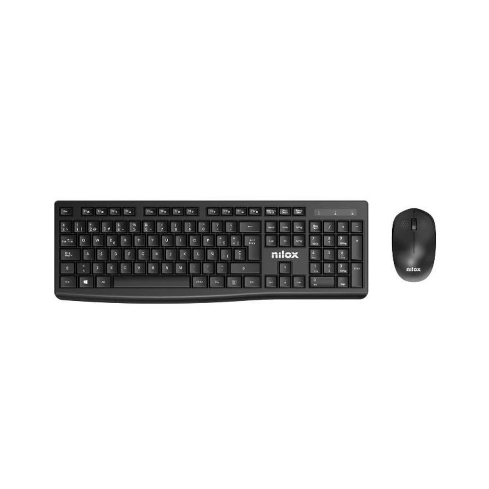 Nilox nxkmwe012 kit teclado + ratón wireless