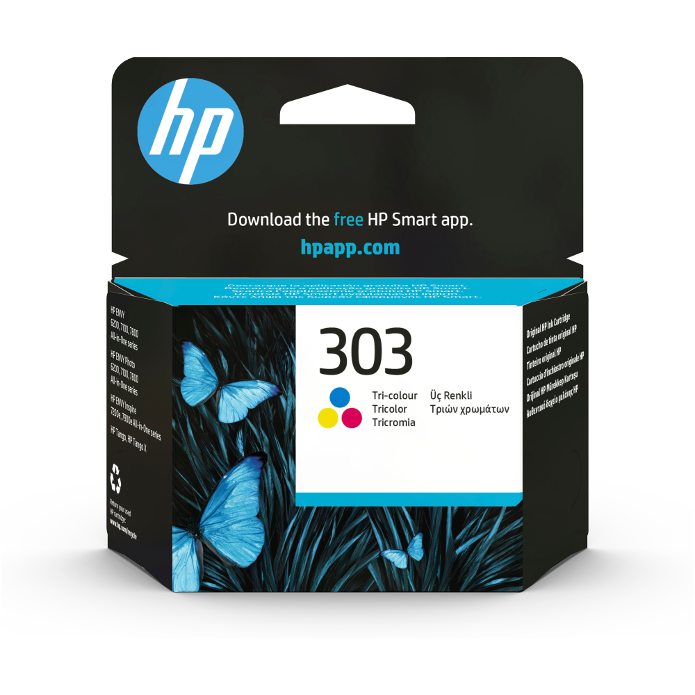 TINTA HP 303 TRICOLOR