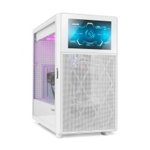 Nox semitorre hummer biospantalla lcd 8" blanco