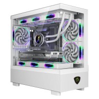 Keep out caja m-atx xc-301w 3fans usb3.0 white