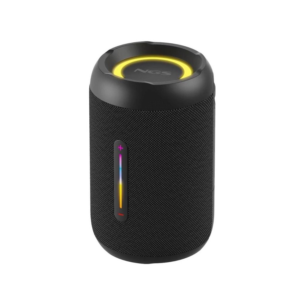 Ngs altavoz portatil bt, luces rgb ipx7