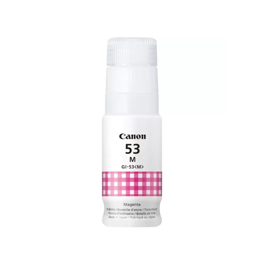 Canon botella tinta gi-53m magenta