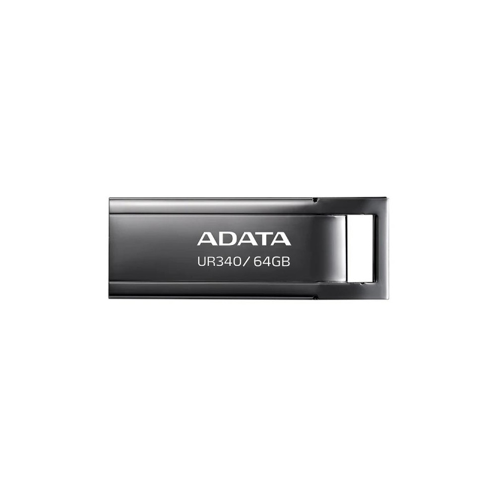 Adata lapiz usb ur340 64gb usb 3.2 metal black