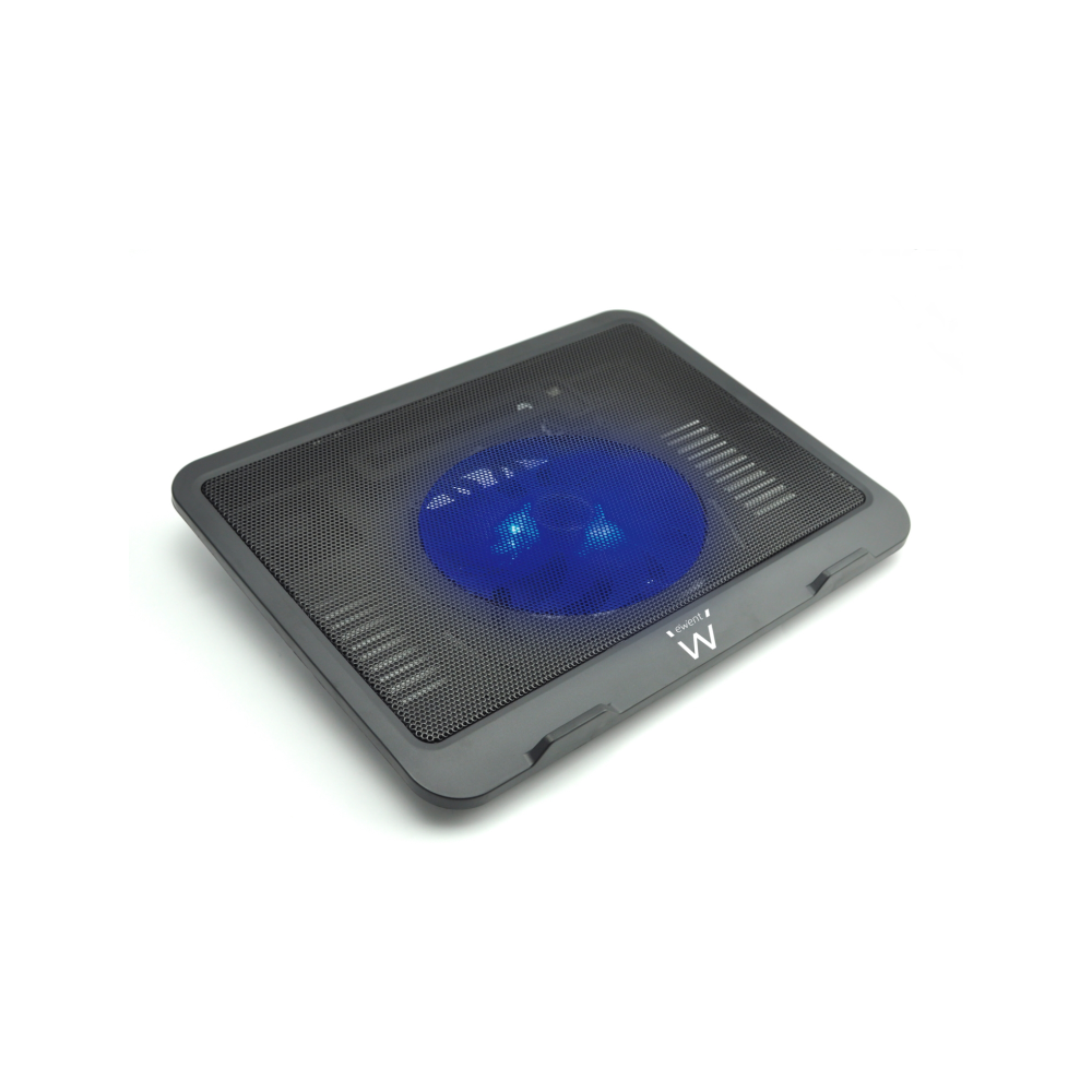 BASE REFRIGERADORA EWENT HASTA 15,6'' USB 1 VENTILADOR 1000rpm