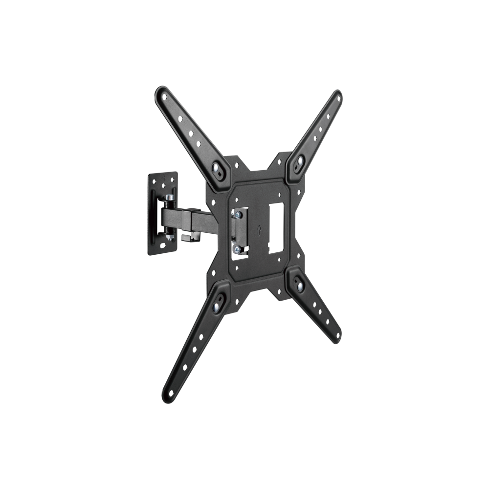 SOPORTE AISENS PARED GIRATORIO INCLINABLE MONITOR/TV 30KG 23-55 NEGRO