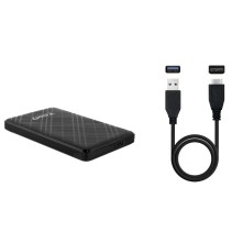 Tooq caja externa 2,5" sata usb3.1 gen1 negra