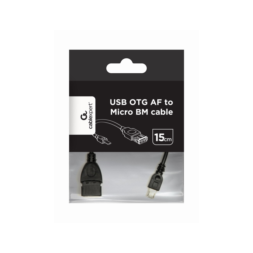 CABLE USB GEMBIRD A MICRO USB HEMBRA MACHO 0,15M