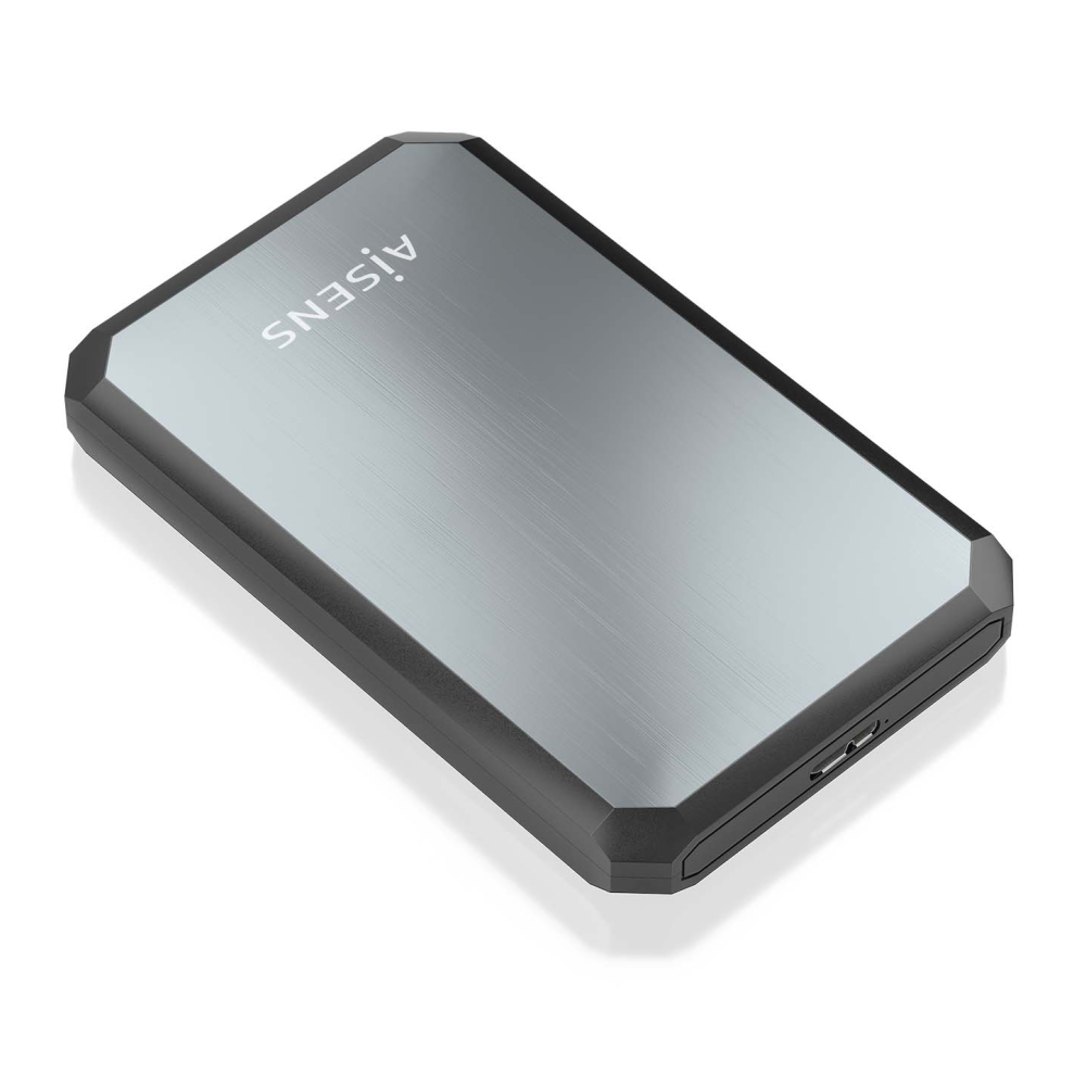 CAJA EXTERNA AISENS 2.5 9.5MM SATA A USB 3.0/USB3.1 GEN1 NEGRA-GRIS