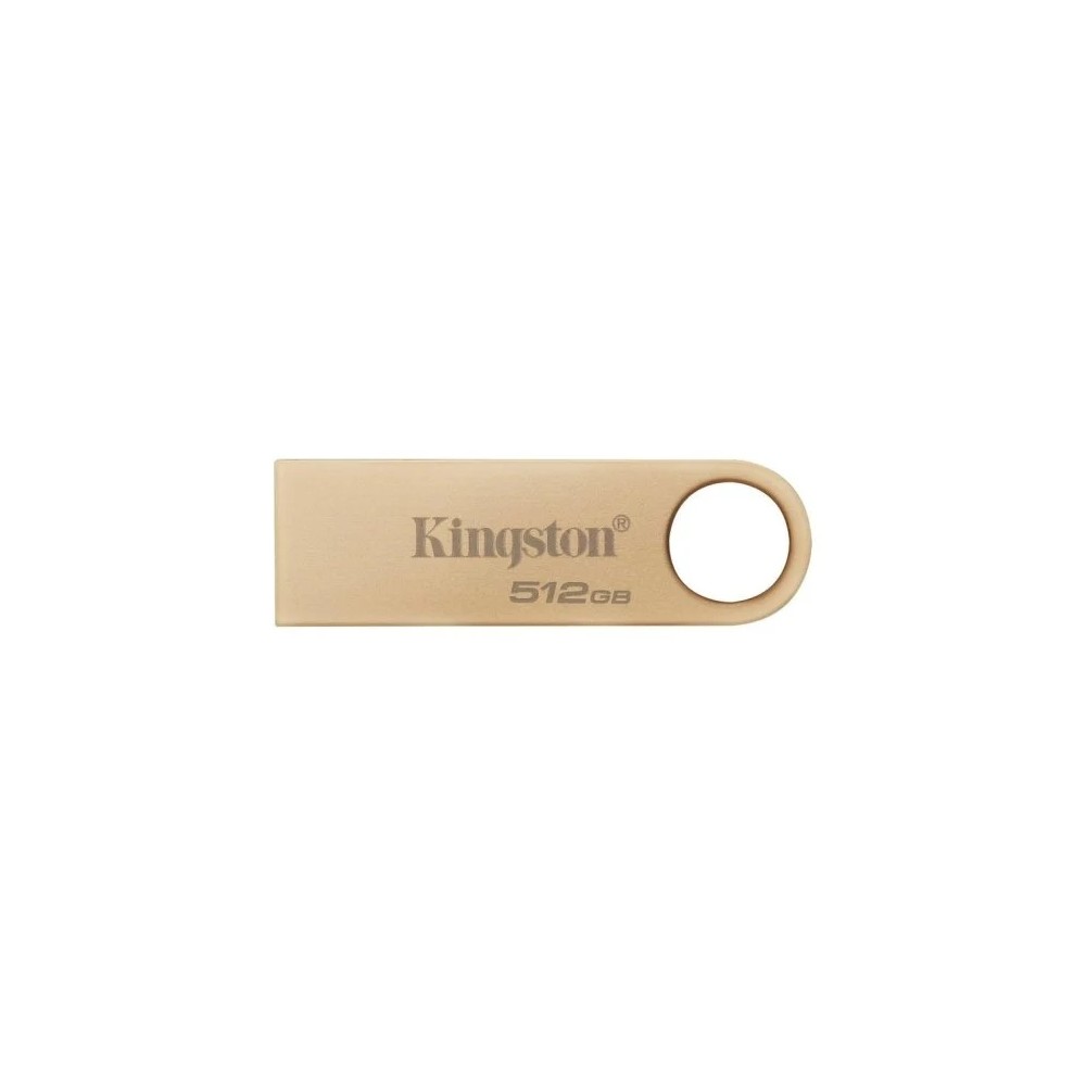 Kingston DataTraveler SE9 G3 Memoria USB-A 3.2 Gen 1 512GB - 220 MB/s en Lectura - Diseño Metalico - Color Oro (Pendrive)