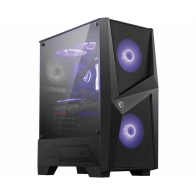 CAJA GAMING MSI MAG FORGE 100M ATX 2XUSB3.2 RGB NEGRO