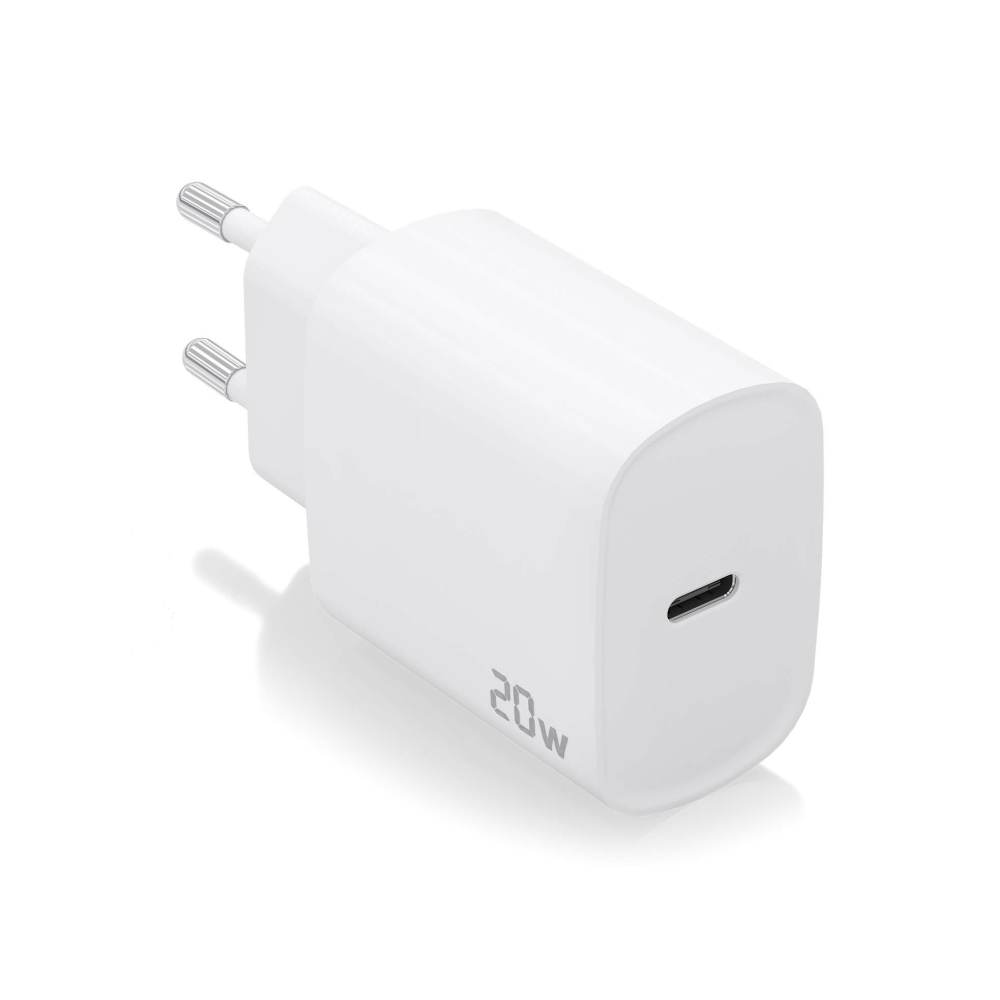 CARGADOR AISENS USB-C PD3.0 1 PUERTO 1XUSB-C 20W BLANCO