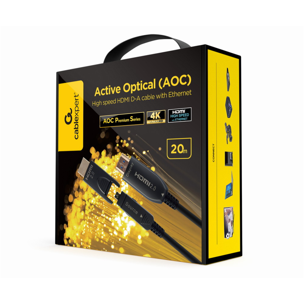 CABLE HDMI GEMBIRD D-A ALTA VELOCIDAD ETHERNET-"AOC ARMORED SERIES" 30M