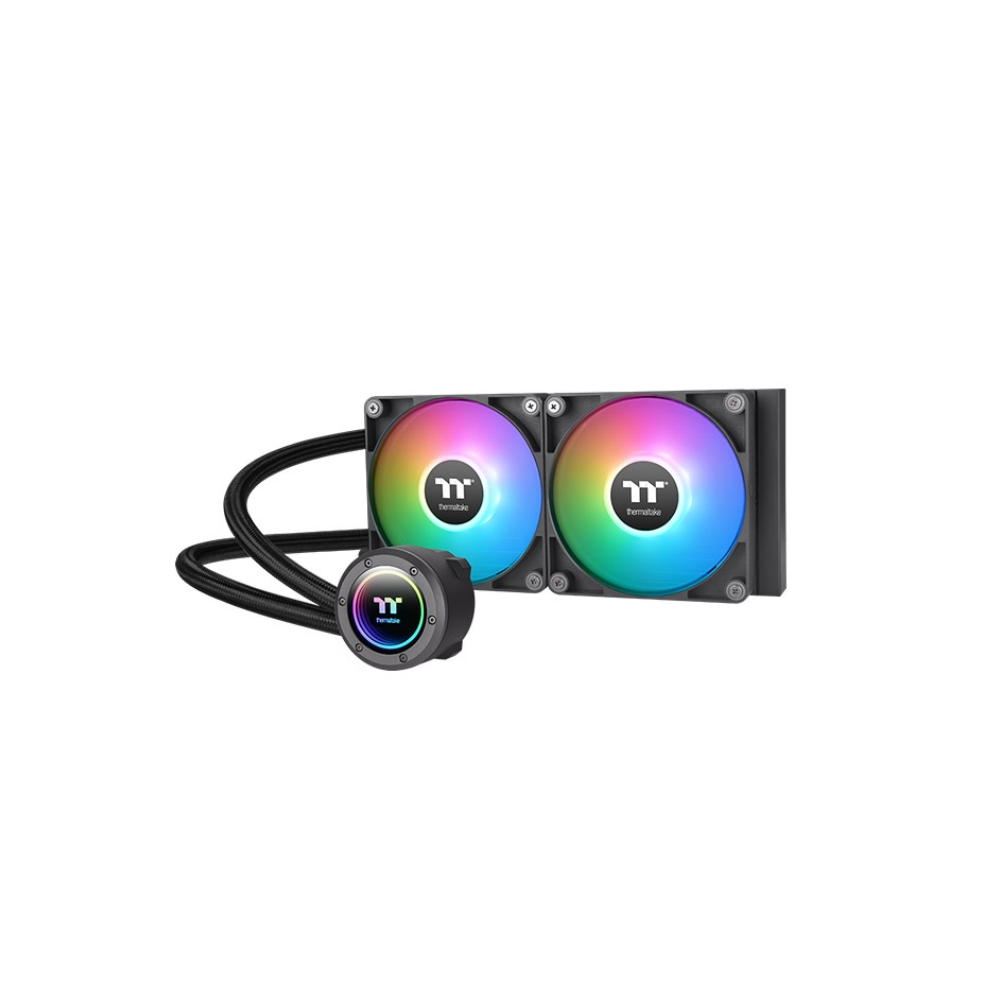 REFRIGERACION LIQUIDA CPU THERMALTAKE TH240 V2 2X120MM ARGB NEGRO