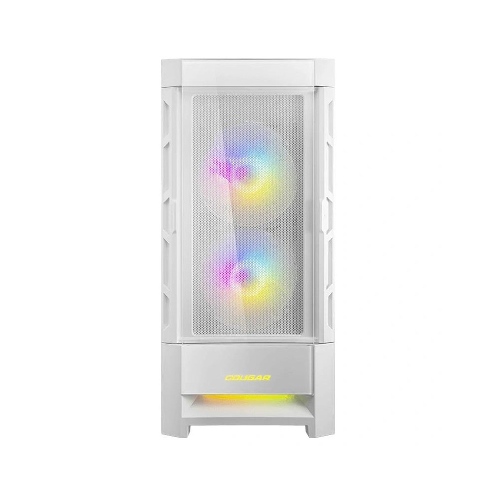 Cougar caja semitorre duoface rgb blanca
