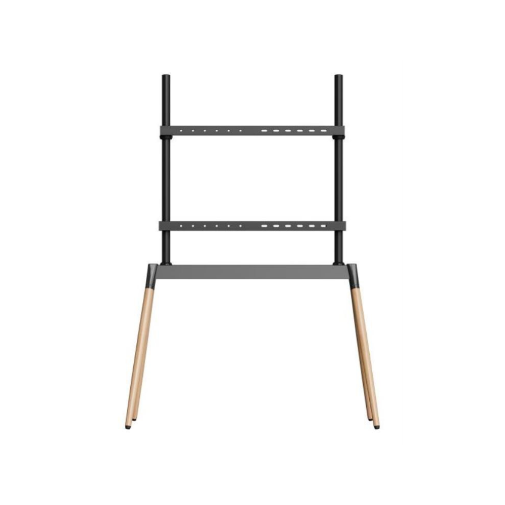 SOPORTE DE SUELO GEMBIRD PARA TV 55" - 86" NEGRO/MADERA