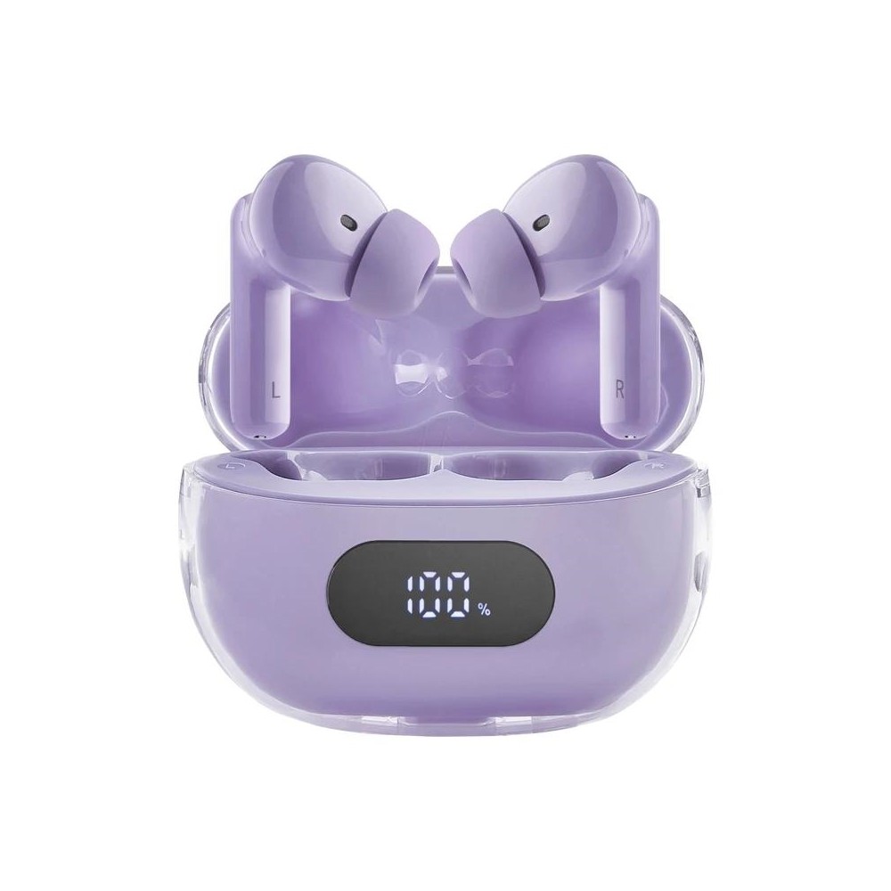 Intenso | buds plus auriculares tws anc+enc | lila