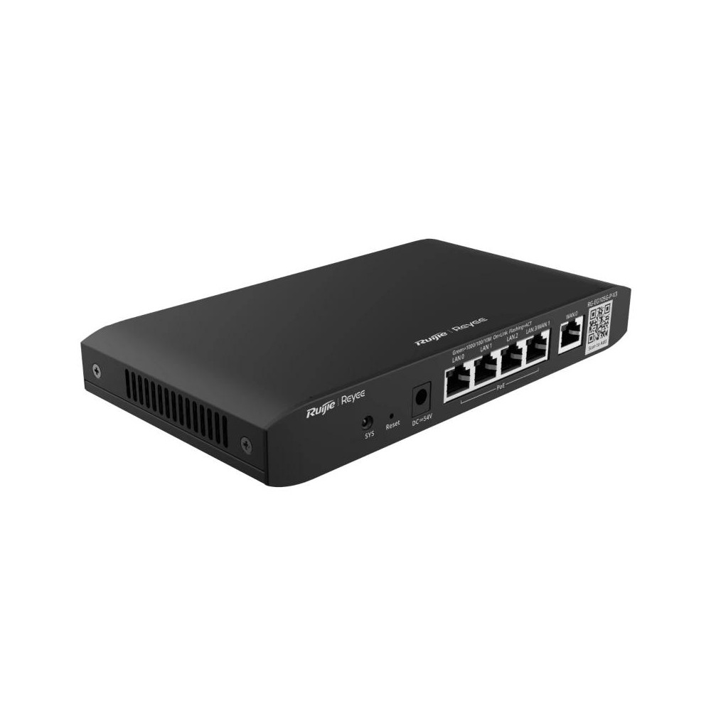 Reyee cloud router 5xgbe (4 poe+) 54w 2xwan
