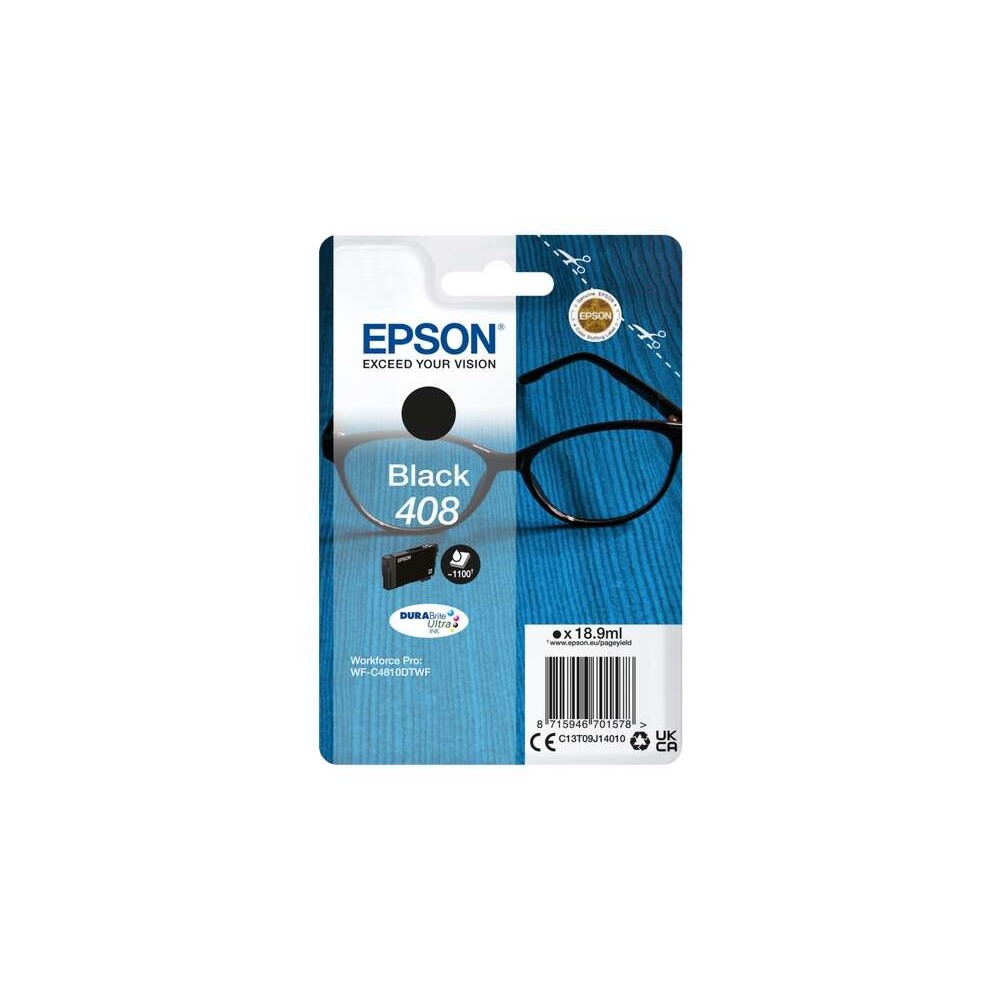 Epson 408 Negro Cartucho de Tinta Original - C13T09J14010