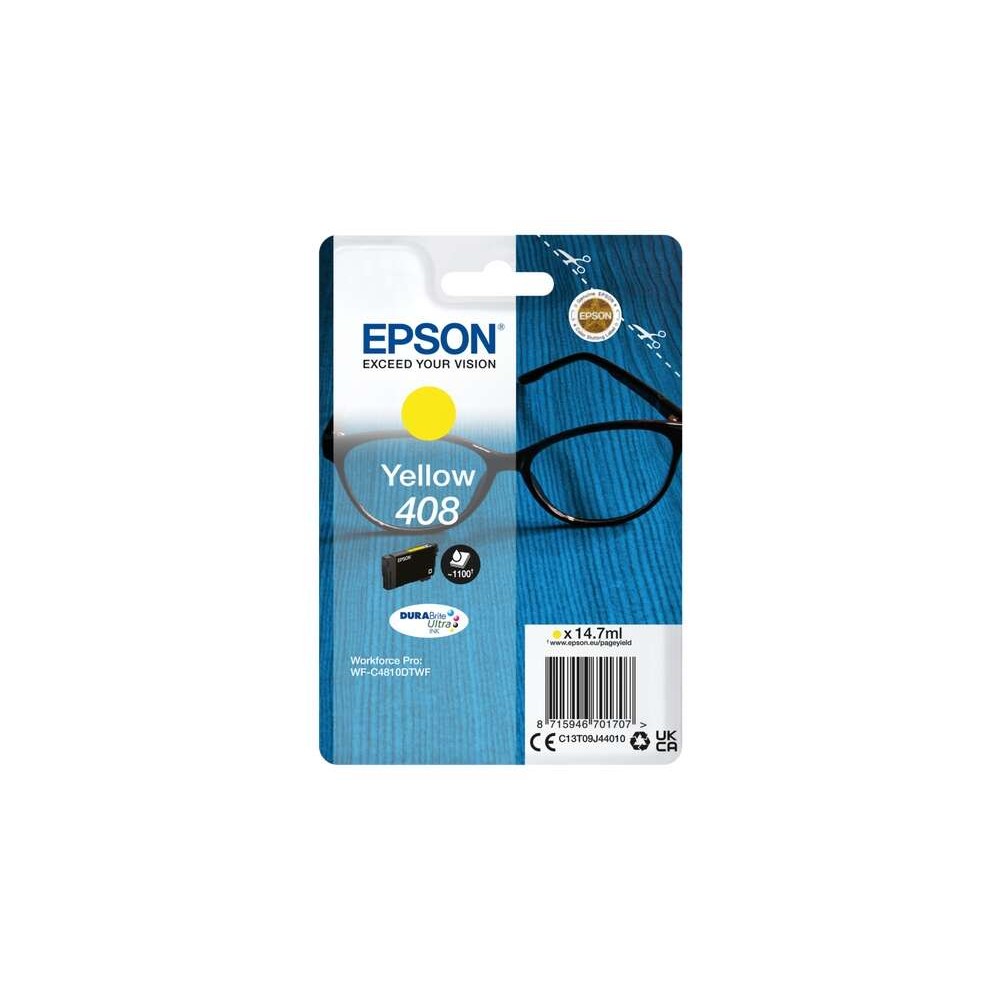 Epson 408 Amarillo Cartucho de Tinta Original - C13T09J44010