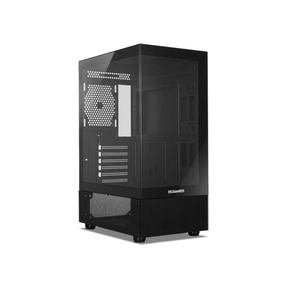 Nox caja semitorre hummer vision negra