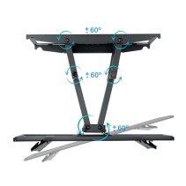 Tooq lp7846tn-b soporte pared pantallas 32"-70"