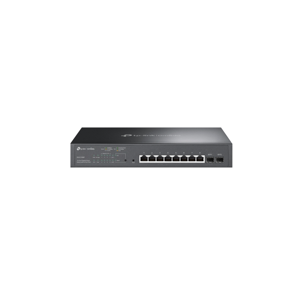SWITCH TP LINK OMADA TL-SG2210MP / L2, 8x2,5G POE+, 2xSFP, 150W