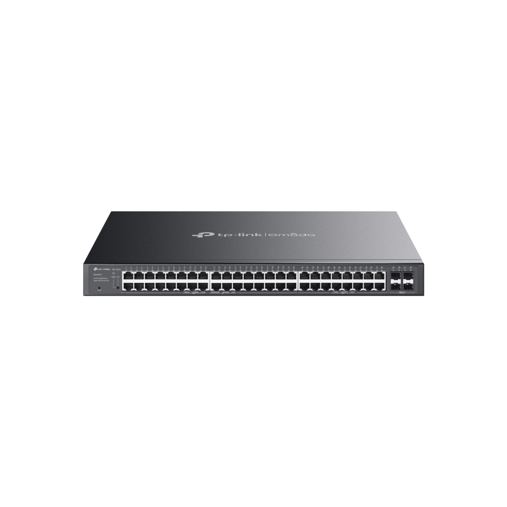 SWITCH TP-LINK OMADA SMART DE 52 PUERTOS GIGABIT, CON 32 PUERTOS POE+