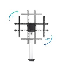 Tooq fs1886m-b soporte suelo ruedas hera 37"-86"