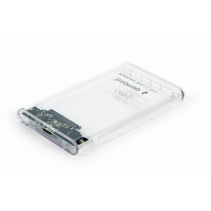 CARCASA HDD GEMBIRD EE2-U3S9-6 2,5" TRANSPARENTE