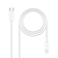 Nanocable cable lightning a usb-c 0,5 metros