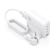 CARGADOR GAN AISENS SOBREMESA 140W 3XUSB-C PD3.1 QC4.0 QC5.0 USB-A QC3.0