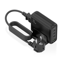 CARGADOR GAN AISENS SOBREMESA 140W 3XUSB-C PD3.1 QC4.0 QC5.0 USB-A QC3.0